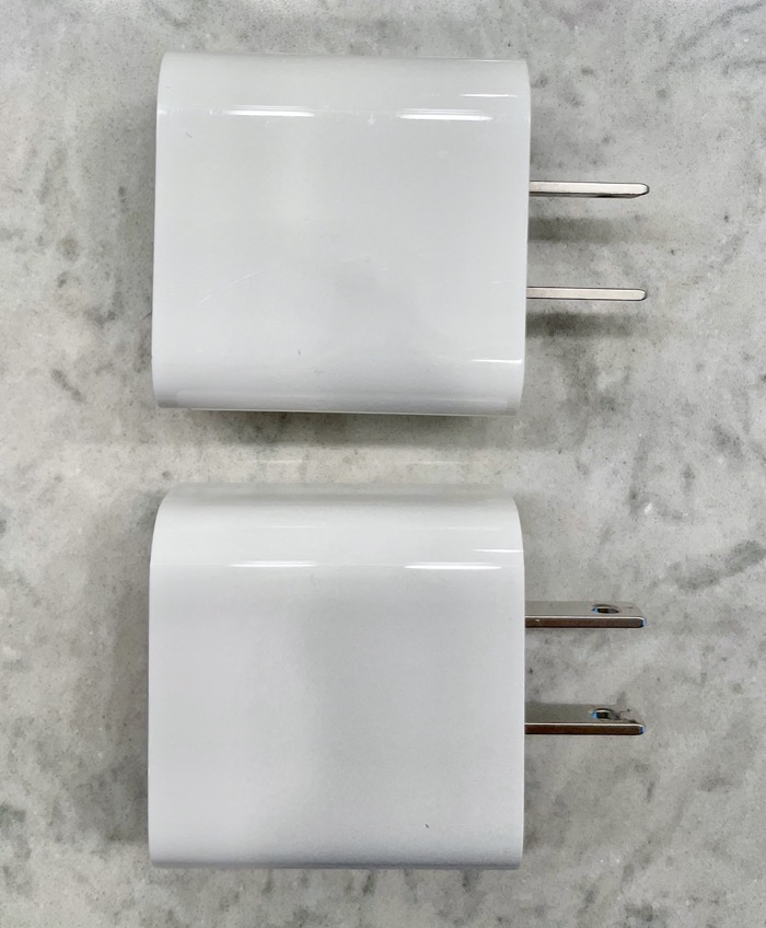#title# Two Apple USB C Chargers Identical