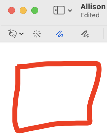 Hand-drawn Rectangle