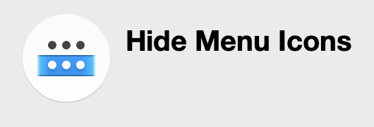 Hide Menu Bar Icons