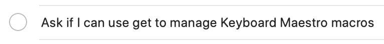#title# Remind me of Git in Reminders