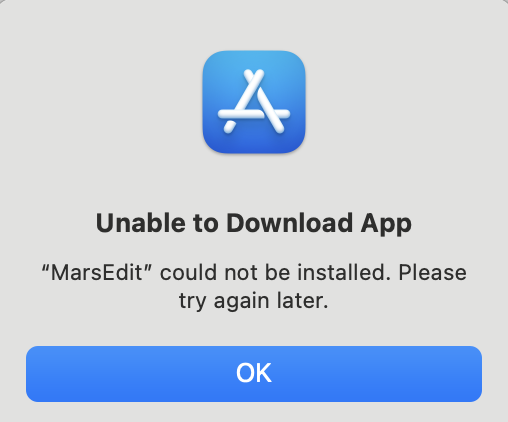 #title# Unable to Download App