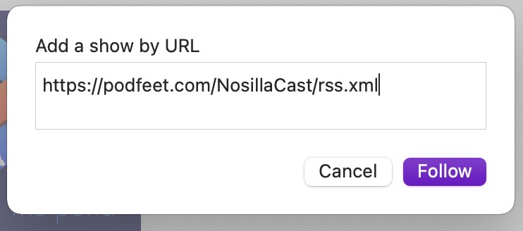 #title# Add Show by URL