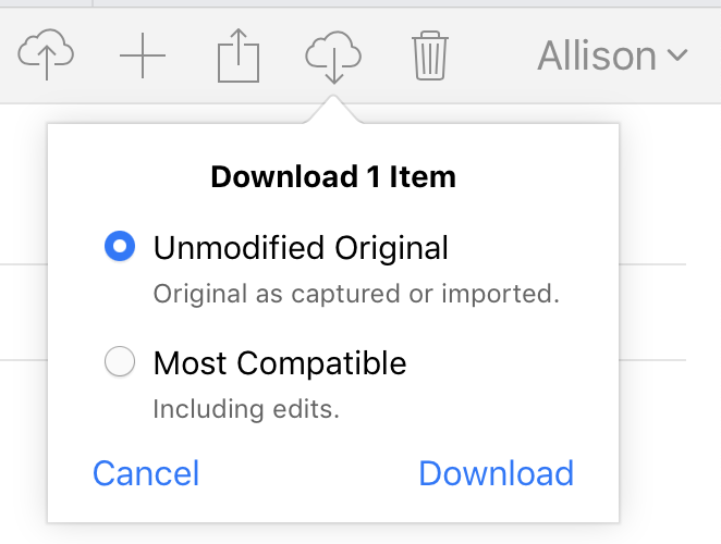 Download Unmodified Original