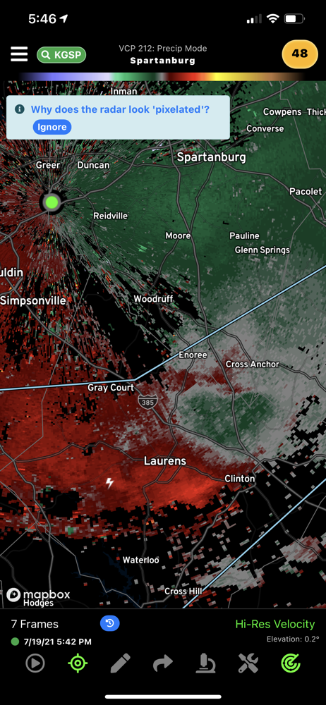 #title# RadarScope Velocity