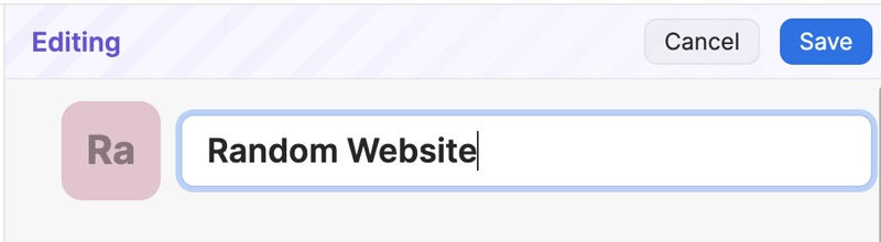 #title# 1Password 8 Editing