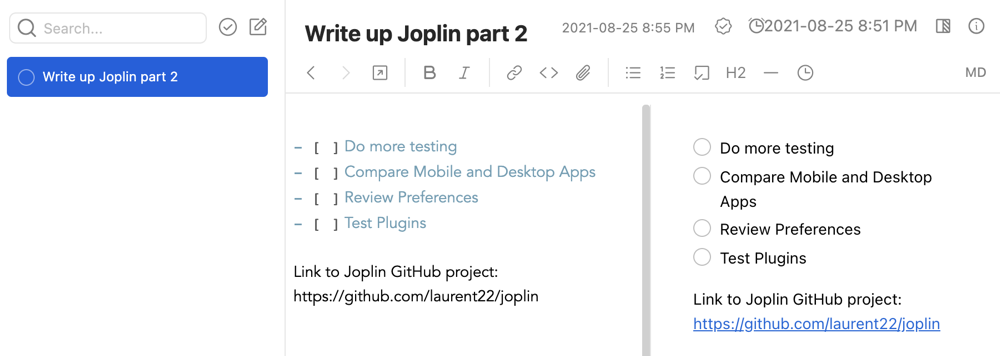 #title# Joplin To Dos