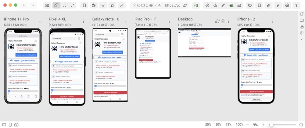 #title# Sizzy Electron App