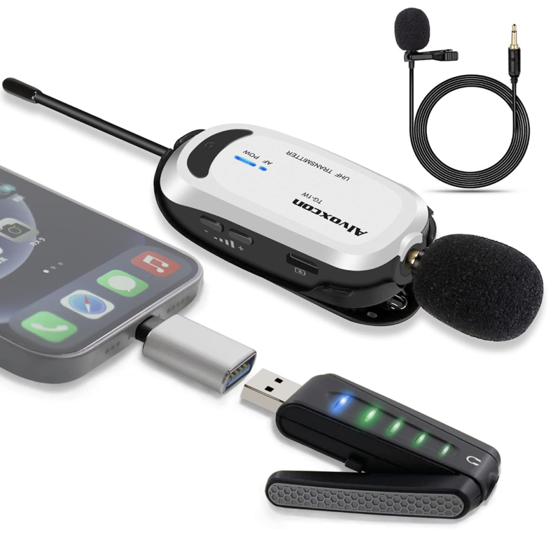 #title# Alvoxcon USB Lapel Mic