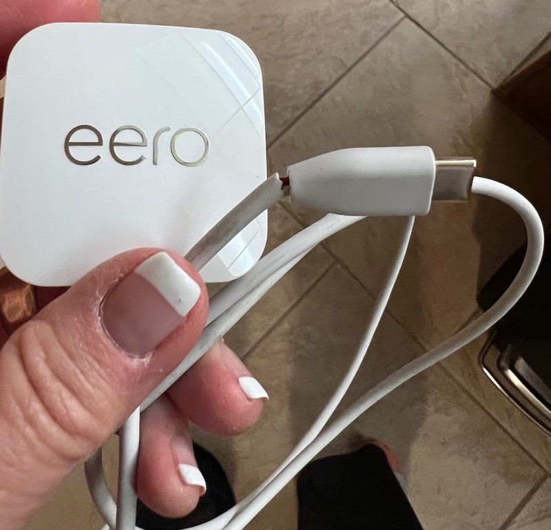 Eero broken cable