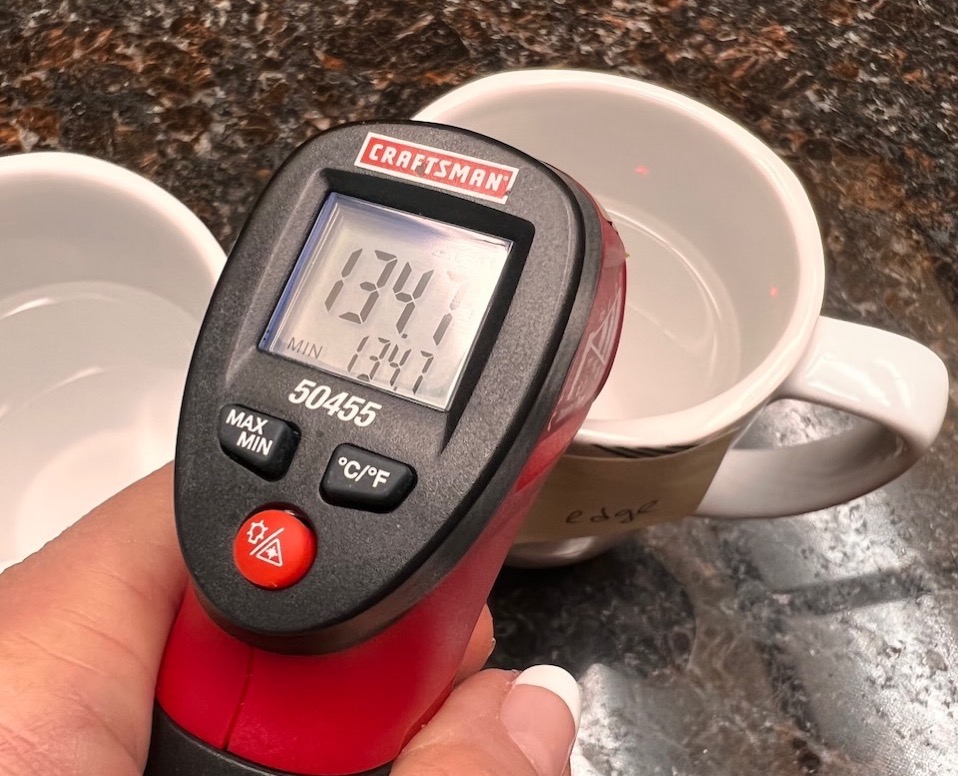 Edge Mug After Temp 134.7°F