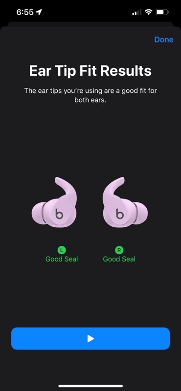 #title# Ear Tip Test Beats Fit Pro