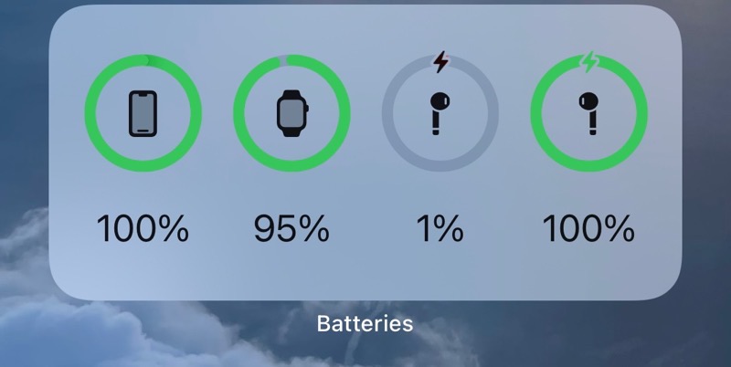 Left AirPod Failed in battery widget Just Days After Replacement