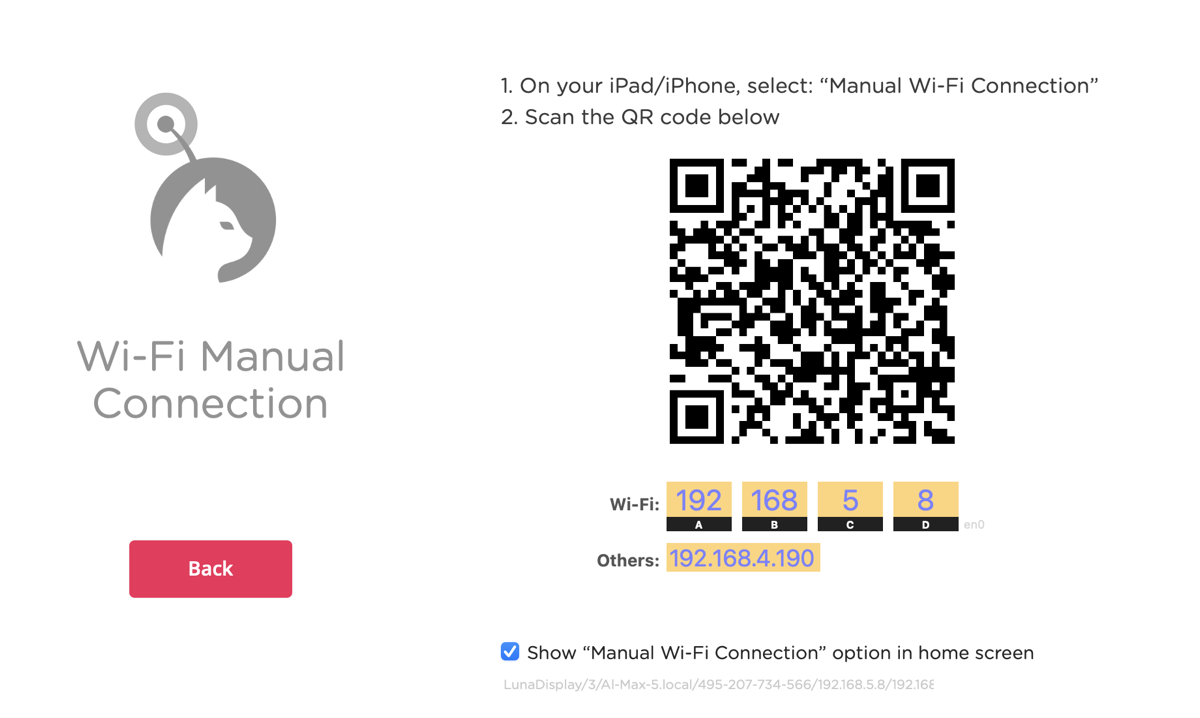 Manual Wi Fi Mode