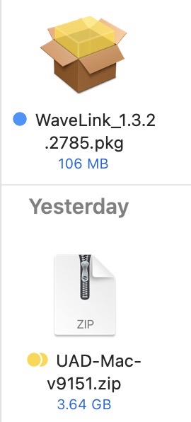 Wave Link vs UA Driver size