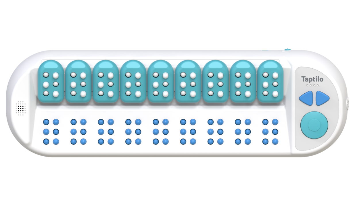 CSUN ATC 2022 Taptilo Smart Braille Learning Device Podfeet Podcasts