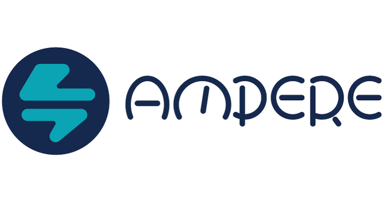 Ampere company logo