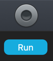 Old Round Button vs New Run Button