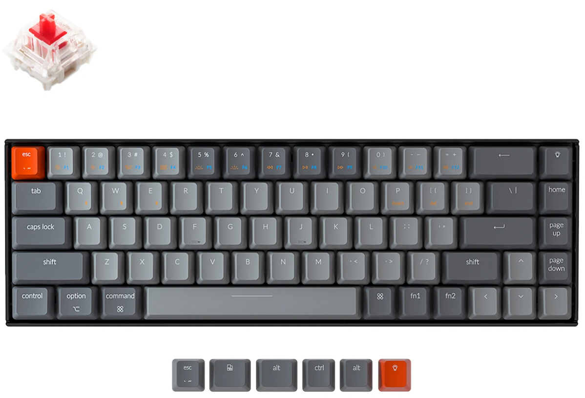 Keychron K6 Wireless Mechanical Keyboard