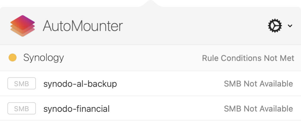 Automounter SMB Not Available