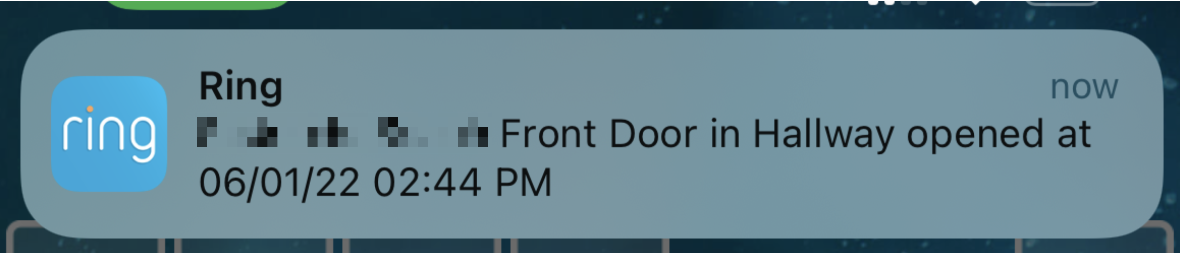 Ring Alarm Front Door