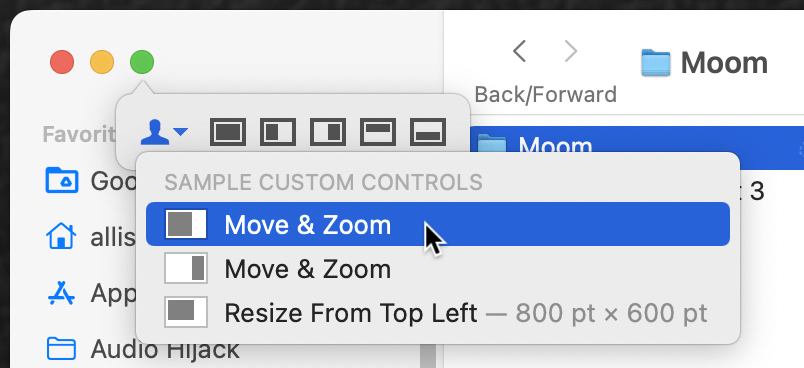 Custom Controls on Hover