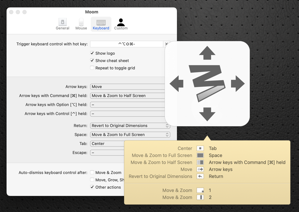 Hot Key Trigger Cheat Sheet