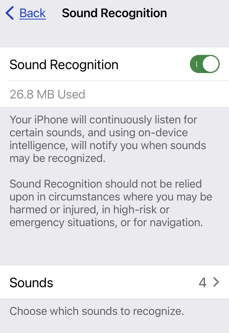 Sound Recognition