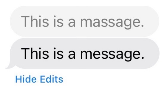 Edited Message on iOS 16