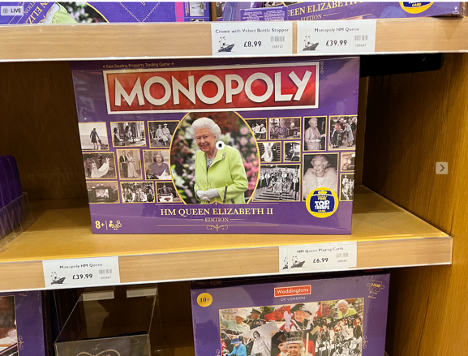 Queen Elizabeth Monopoly