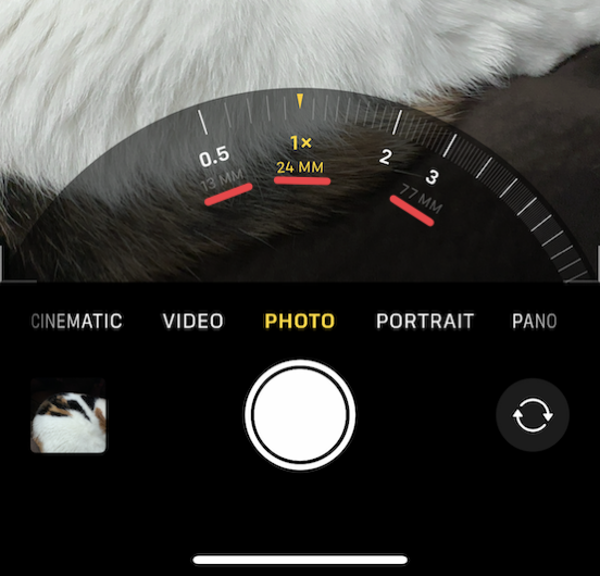 Focal Lengths are Printed Under the Zoom Levels.PNG Focal Lengths are Printed Under the Zoom Levels