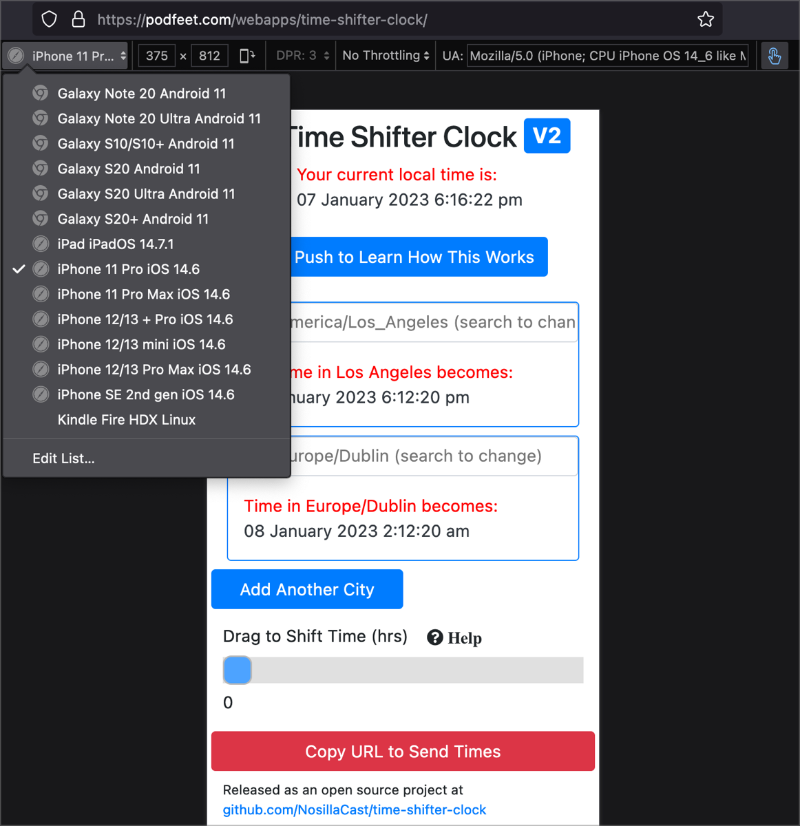Firefox Developer Edition Showing Dropdown for Devices.png Firefox Developer Edition Showing Dropdown for Devices