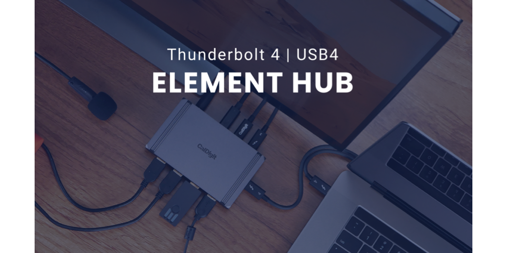 CalDigit Thunderbolt Element Hub promo picture