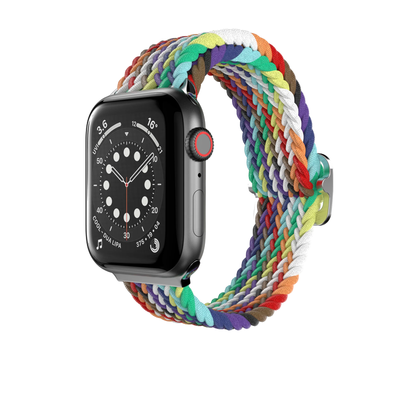 Candy  Braided nylon band as described
