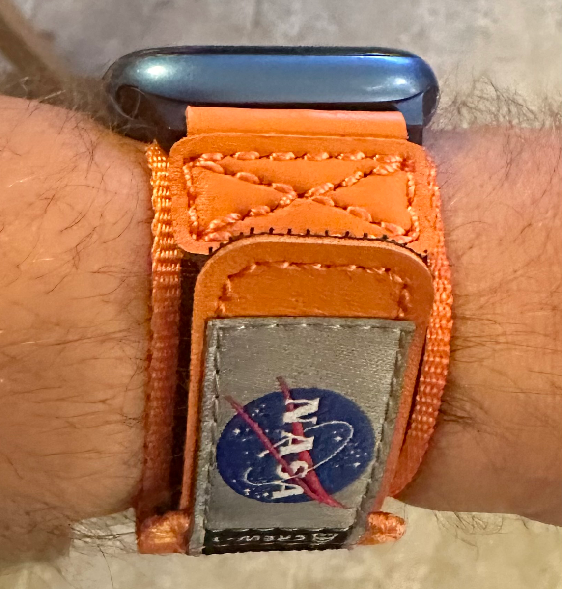 Orange NASA band from Mifa.png Orange NASA band from Mifa