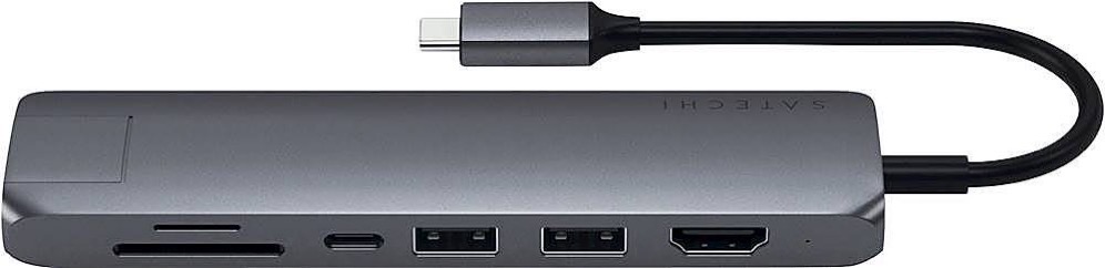 Satechi Dock with USB-C cable 2 USB-A 1 USB-C HDMI SD microSD