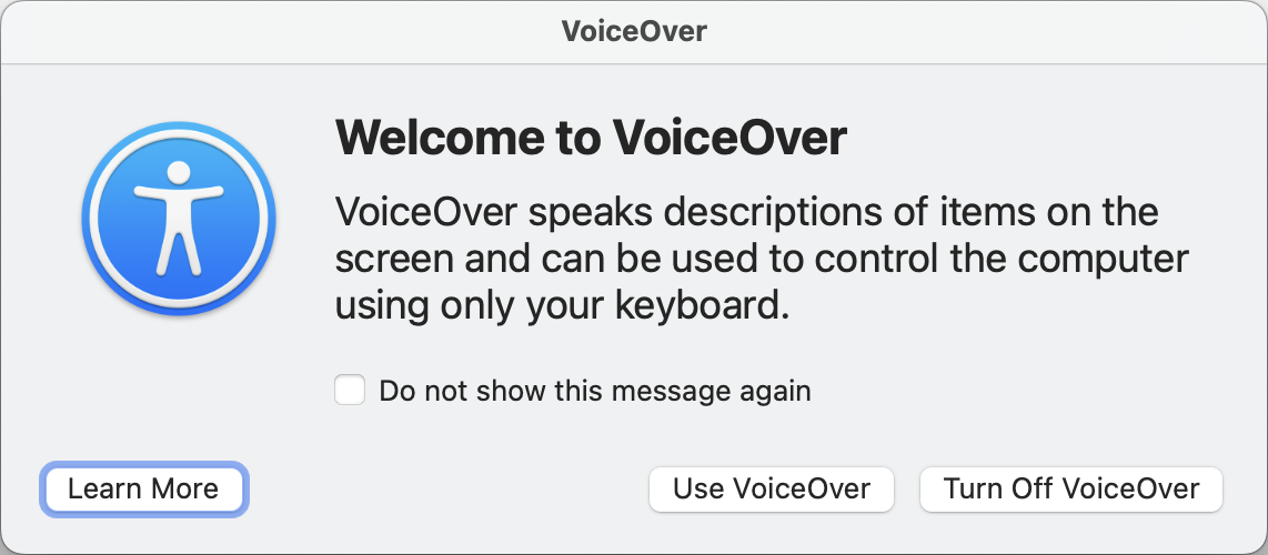 Welcome to VoiceOver Window