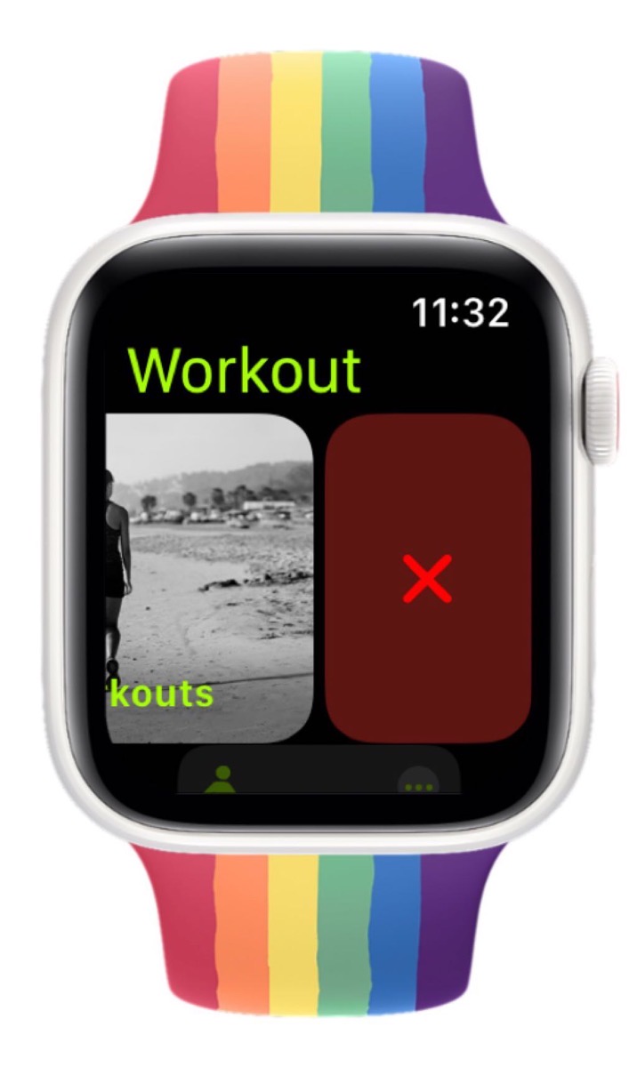 Delete button for Audio Workouts