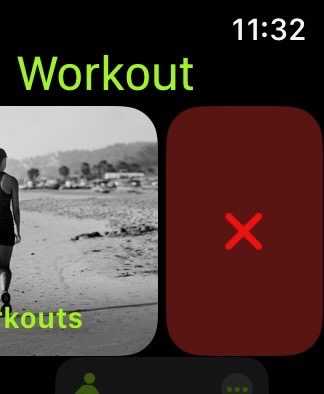 Delete button for Audio Workouts