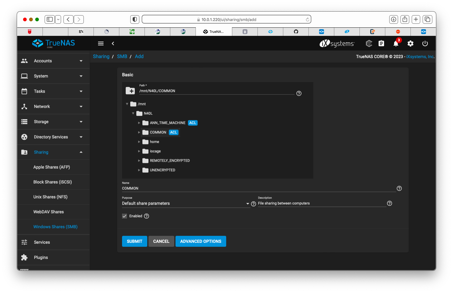 Setting Up Shared Volume