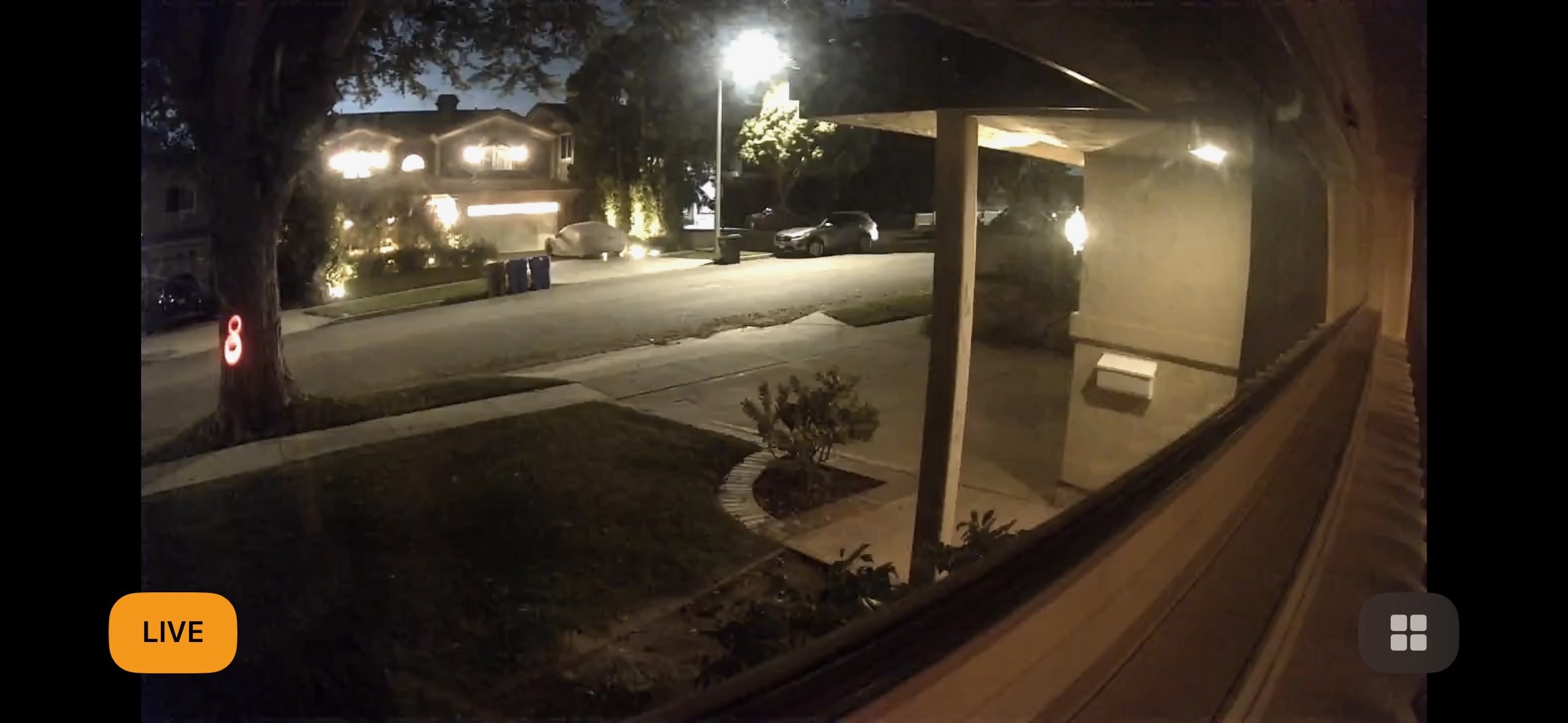 Eufy Cam View at Night Without Night Vision