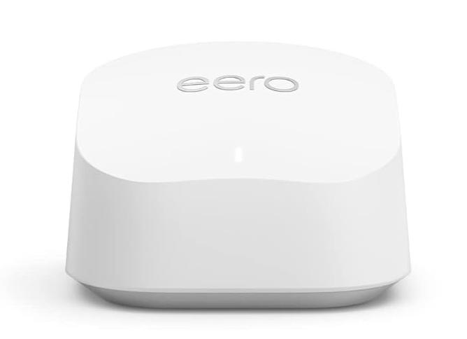 Eero 6+ mesh router.