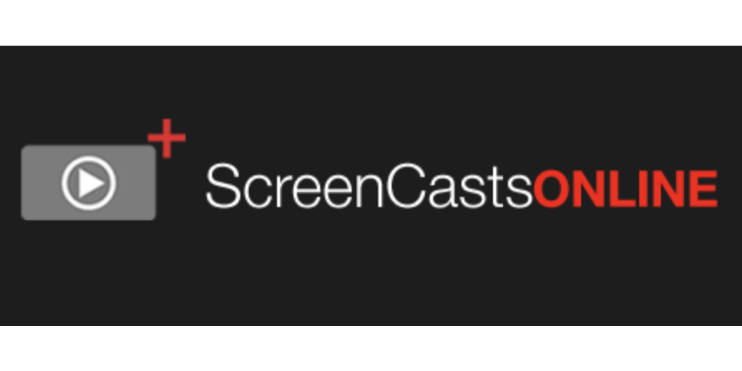 ScreenCastsONLINE logo - basically just the words