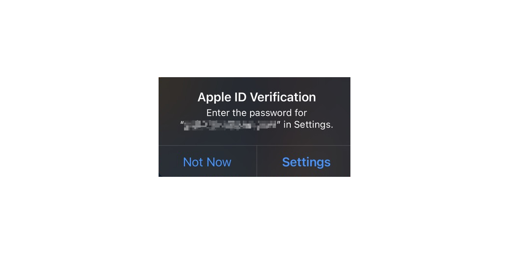 Apple ID Verification request - explained in detail in the blog post. how's that for a teaser?