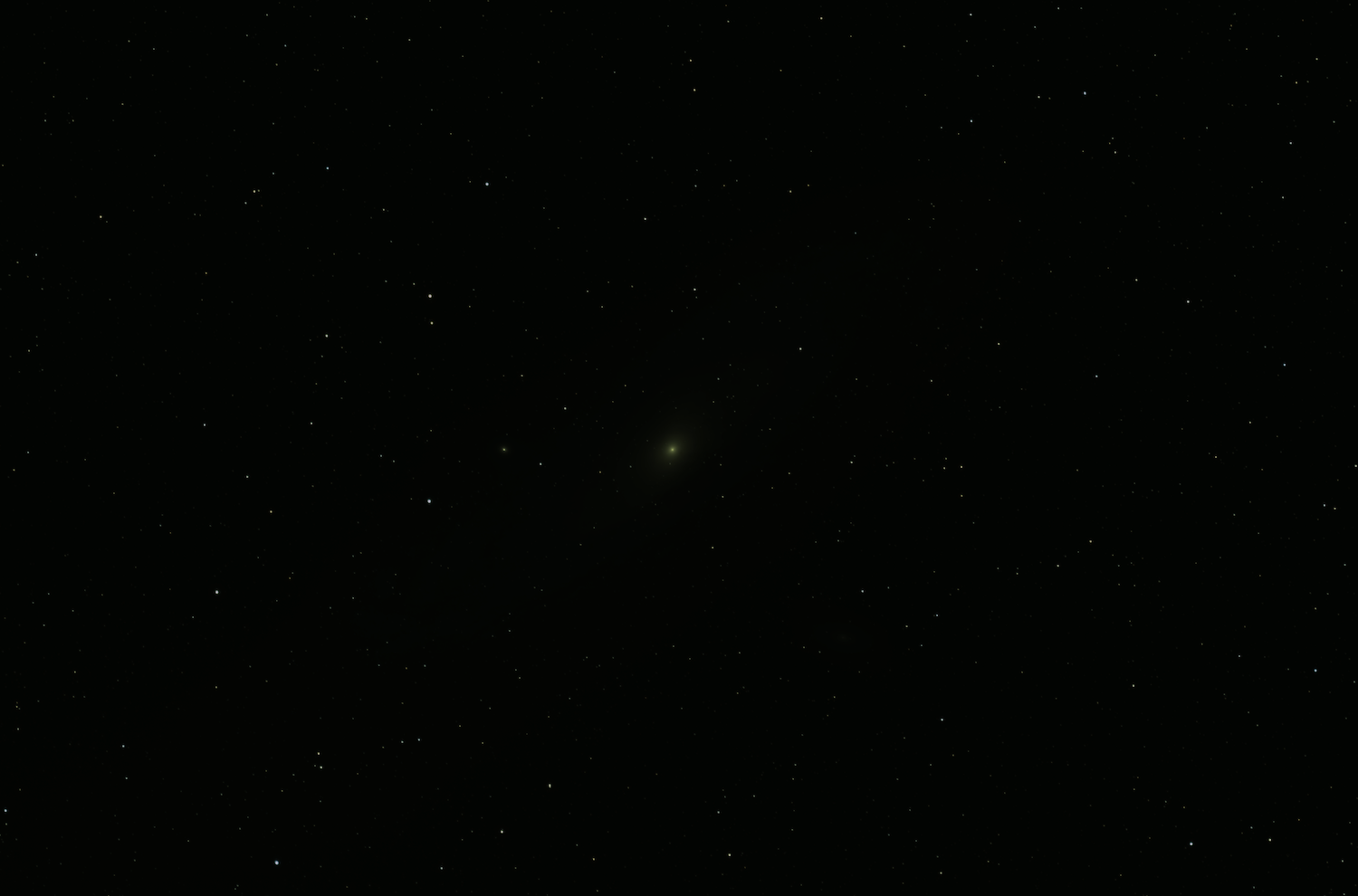 Andromeda unstretched.