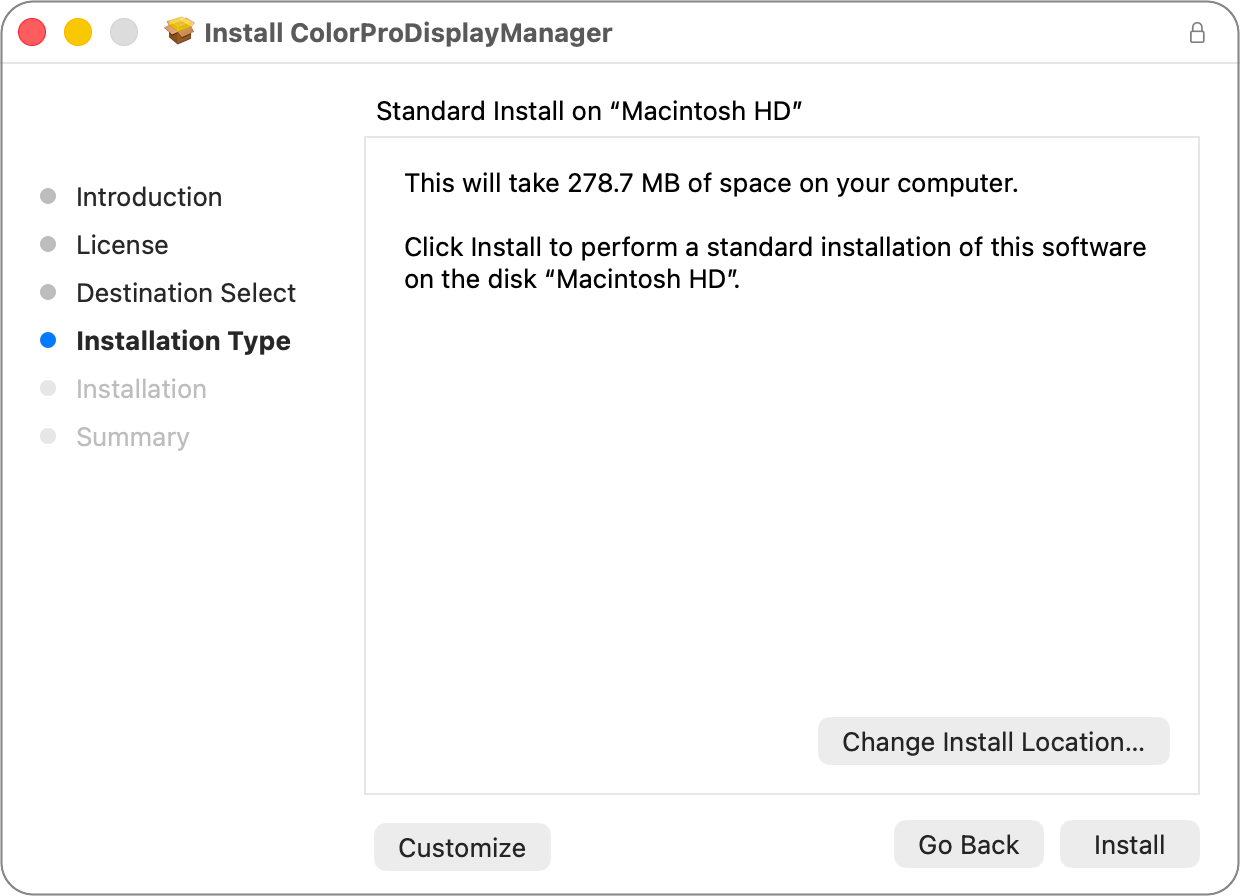 ColorPro Display Manager package file installer 278MB.png ColorPro Display Manager package file installer 278MB.