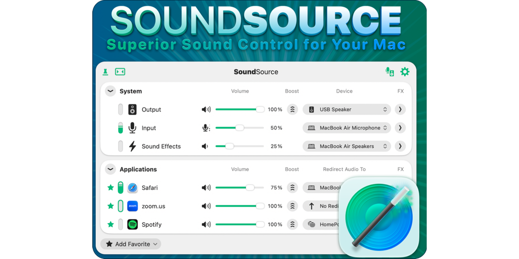 SoundSource on Rogue Amoeba website
