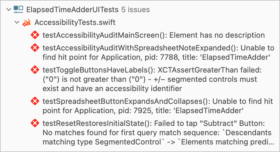Elapsed Time Adder failed accessibility tests.png Elapsed Time Adder failed accessibility tests.