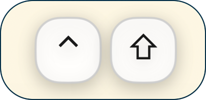 Default key display.