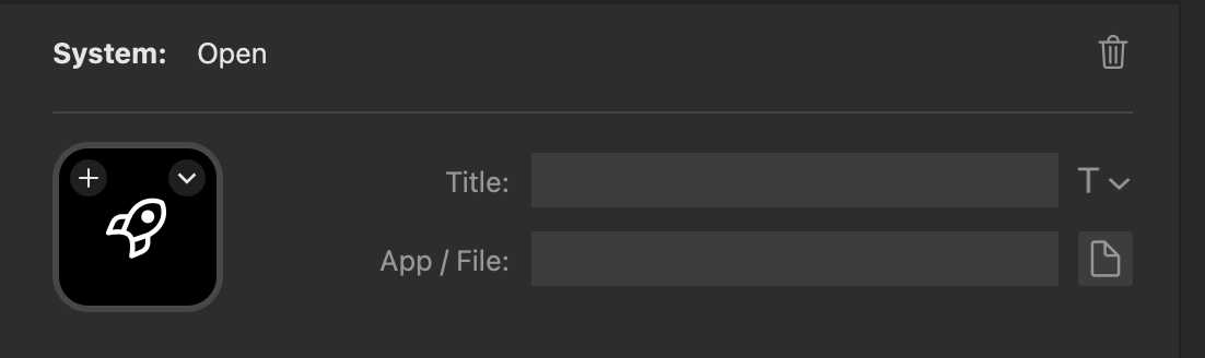 Stream Deck Open button waiting for something to open.png Stream Deck Open button waiting for something to open.