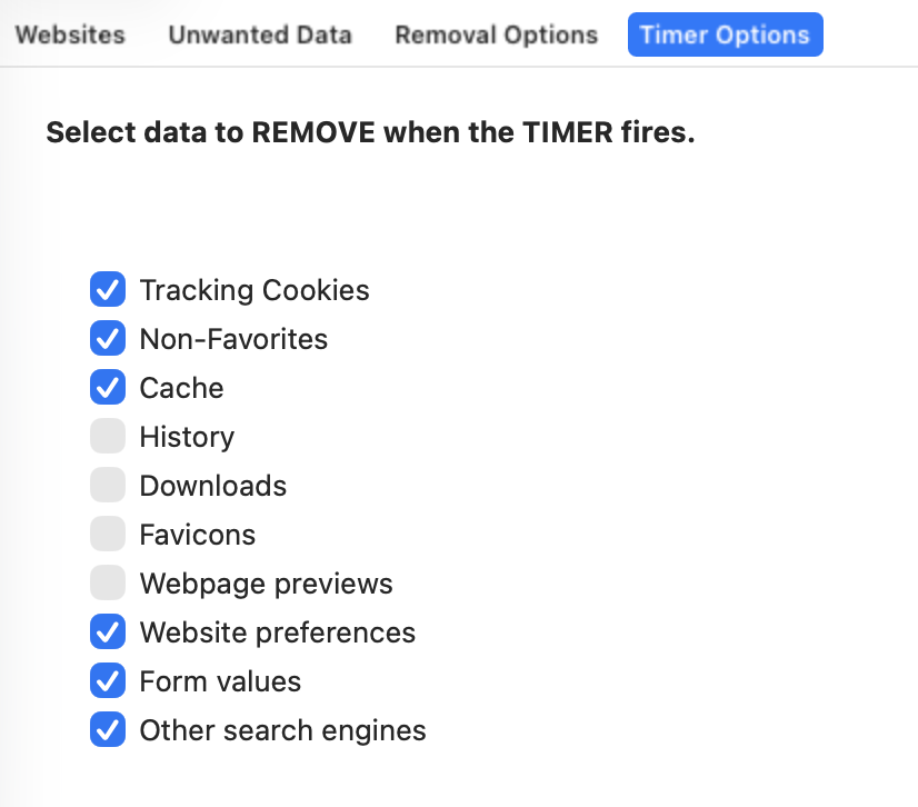 Timer Options Tab.png Timer Options Tab.